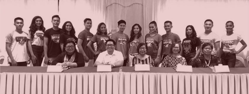 Mr. and Ms. NWU 2019 Candidates have a Q&A with School Administrators