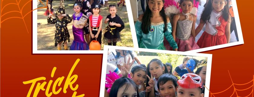 Cutie Patootie (NWU Basic Ed.) kids engage in Trick or Treat all over campus
