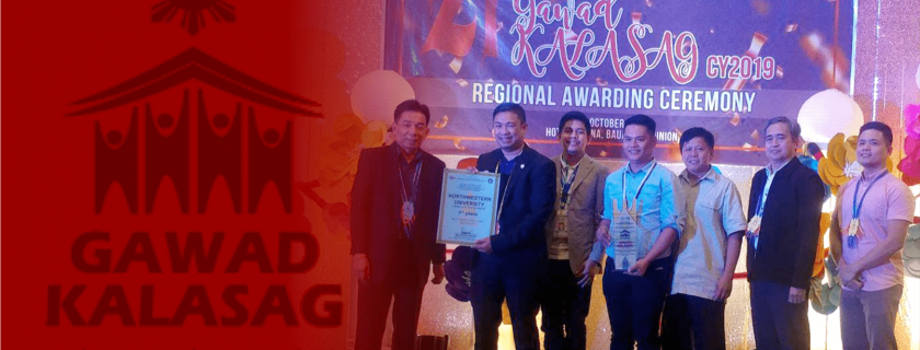 NWU Best HEI in Region I for Disaster Risk Management