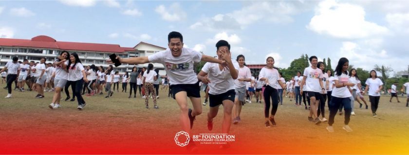 It was a colorful Fun Run!