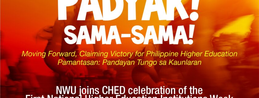 NWU joins CHED celebration of the First National Higher Education Institutions Week