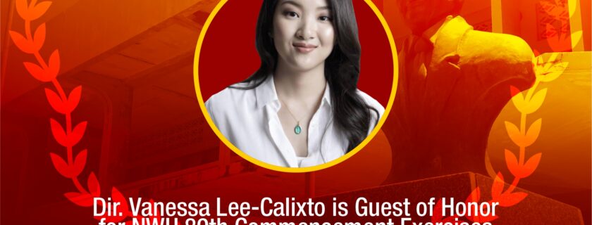 Dir. Vanesa Lee-Calixto is Guest of Honor for NWU 89th Commencement Exercises