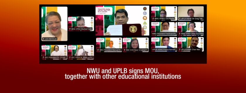 NWU and UPLB signs MOU, together with other educational institutions
