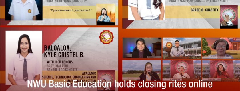 NWU Basic Education holds closing rites online