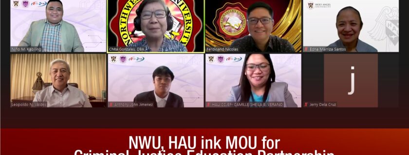 NWU, HAU ink MOU for Criminal Justice Education Partnership