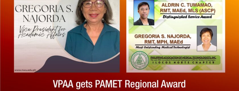 VPAA gets PAMET Regional Award
