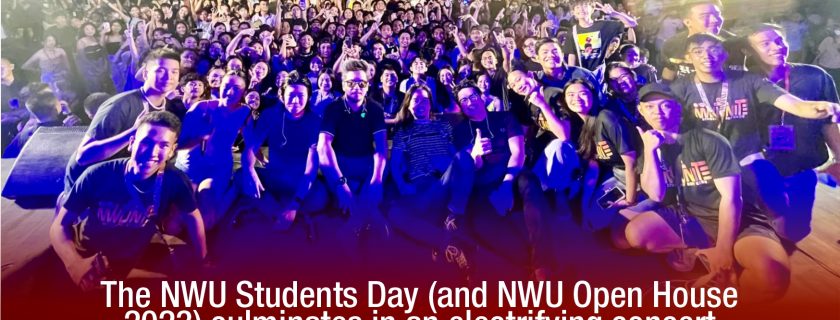 The NWU Students Day (and NWU Open House 2023) culminates in an electrifying concert by famous band Orange and Lemons