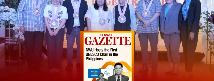 NWU Hosts the First UNESCO Chair in the Philippines