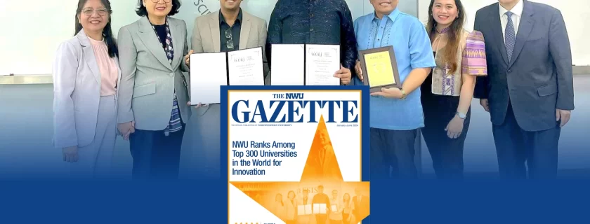 NWU Ranks Among Top 300 Universities in the World for Innovation